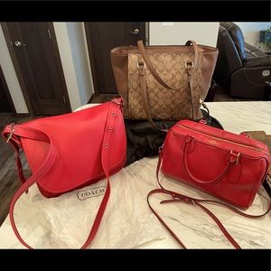 Three authentic COACH bags. All are from COACH.